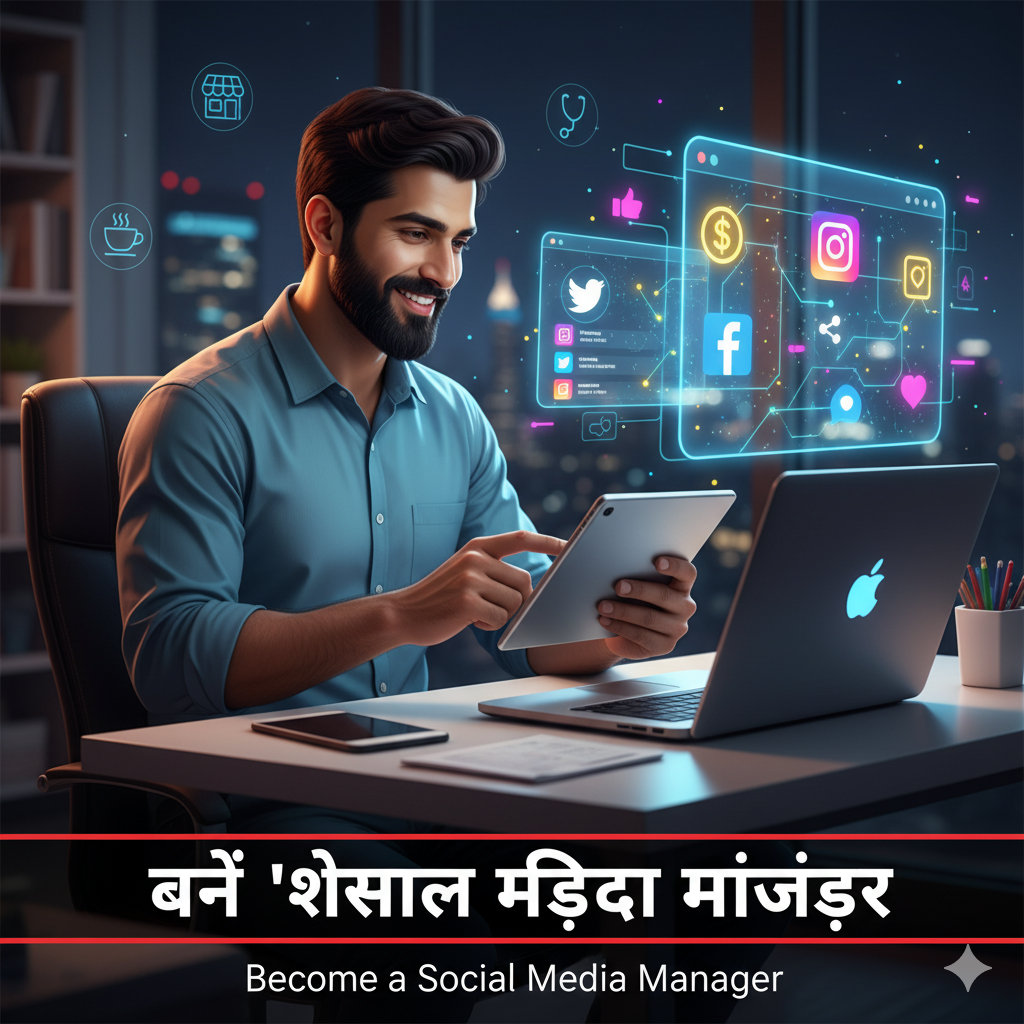 बनें ‘सोशल मीडिया मैनेजर’