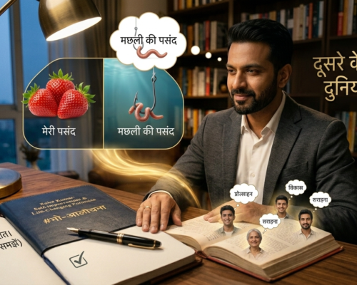 दूसरों के नजरिए से दुनिया देखना – कामयाबी का असली ‘चारा’